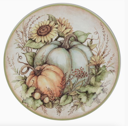 Autumn Harvest Breeze Salad Plate 9" Asst. - Set of 4