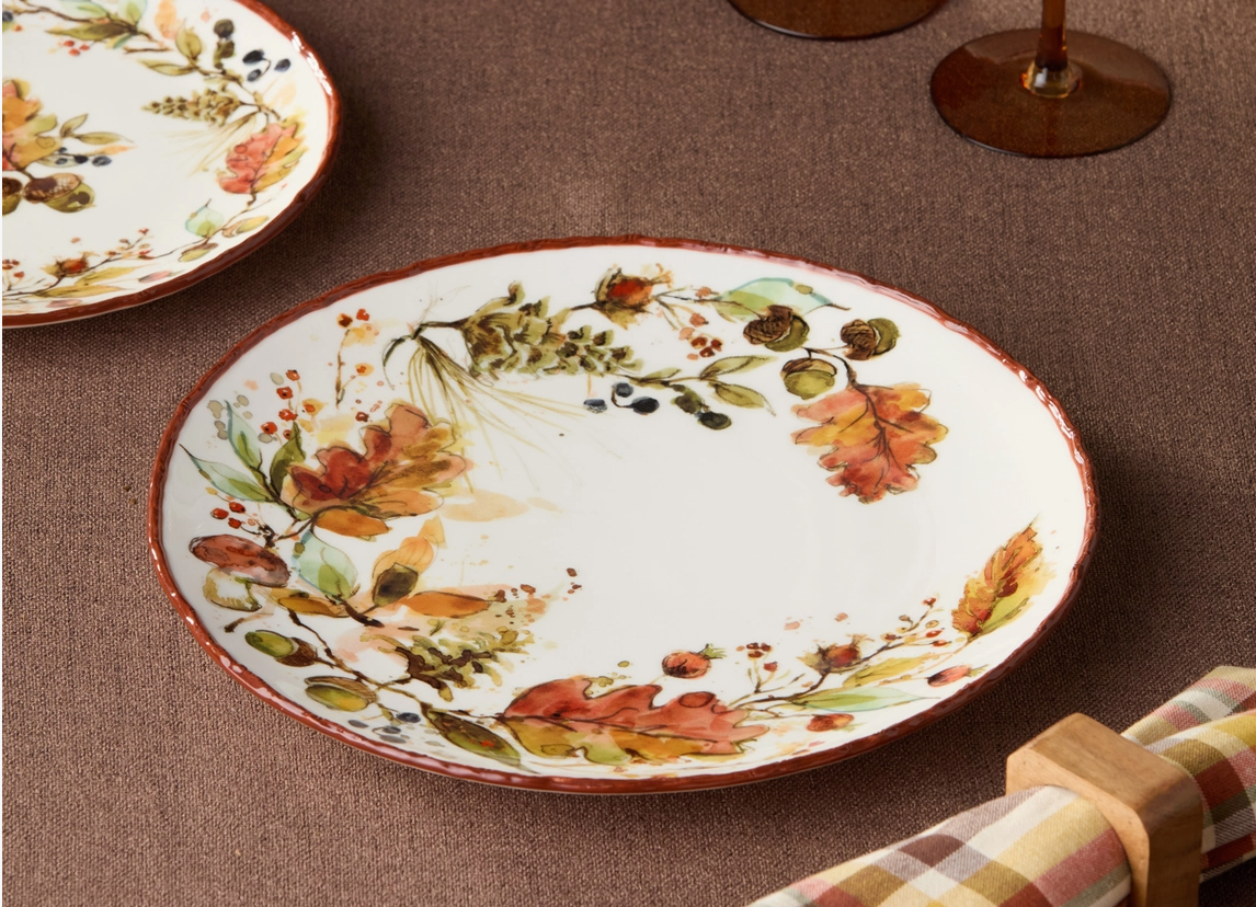 Autumn Meadows Dinner Plate 11" Set of 4