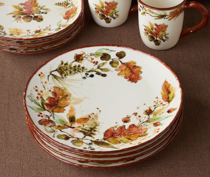 Autumn Meadows Dinner Plate 11" Set of 4