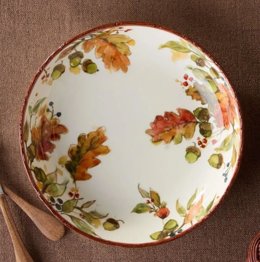 Autumn Meadows Soup Bowl 9" X 2" Set of 4