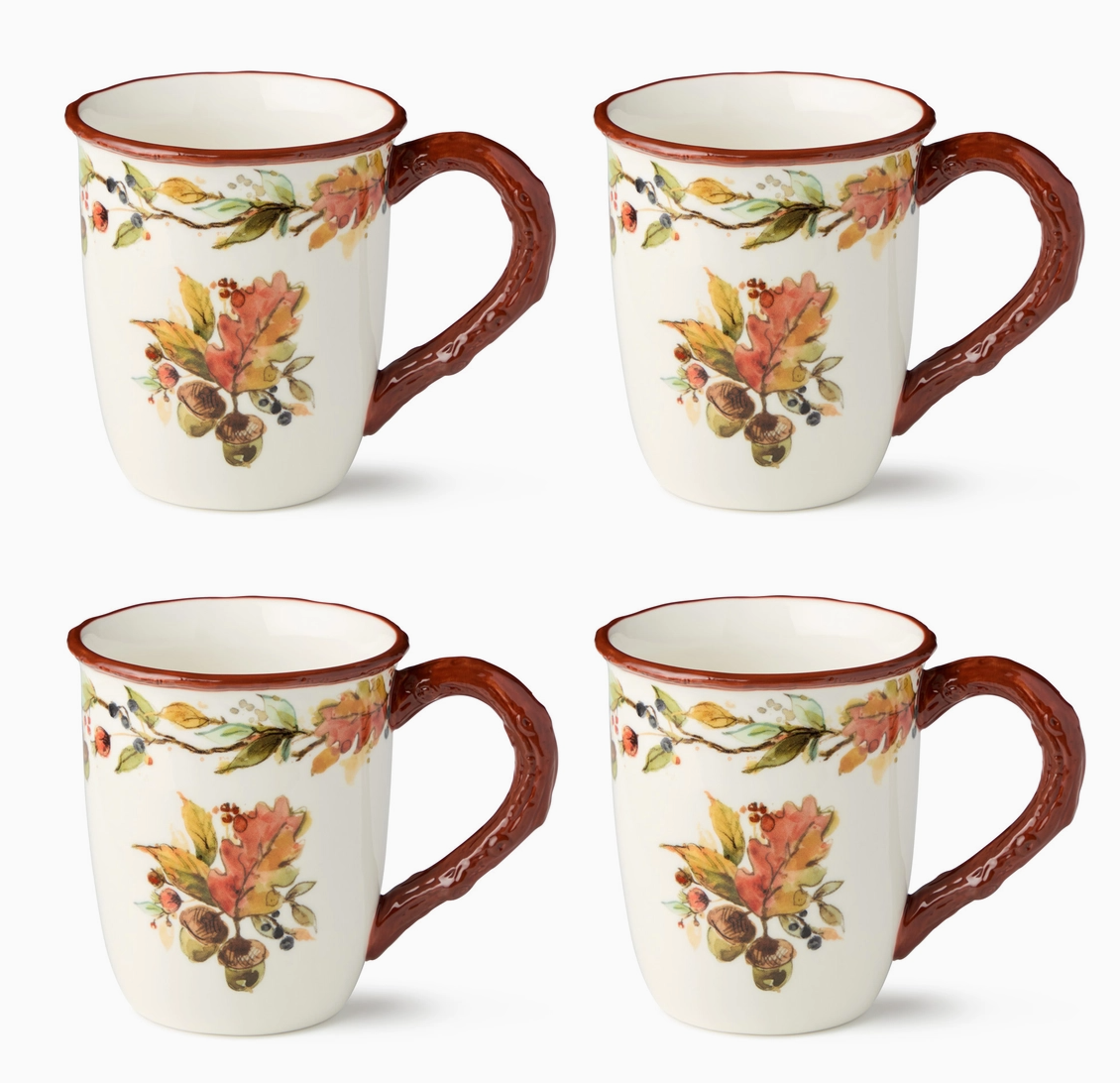 Autumn Meadows Mug 16 oz. Set of 4