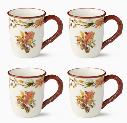 Autumn Meadows Mug 16 oz. Set of 4