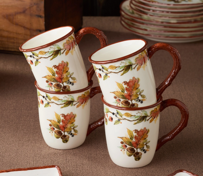 Autumn Meadows Mug 16 oz. Set of 4