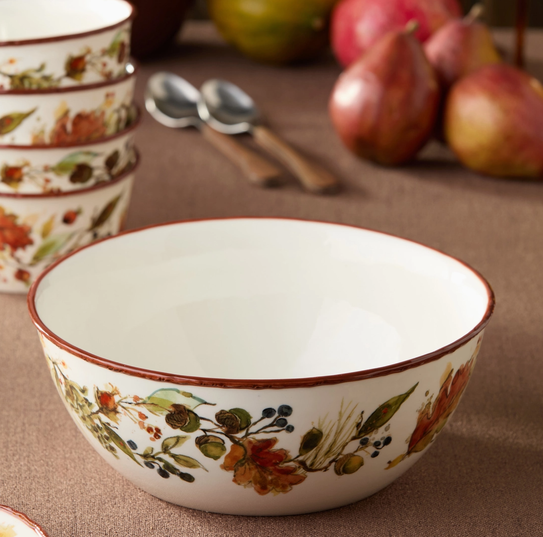 Autumn Meadows Deep Bowl 10" X 4"