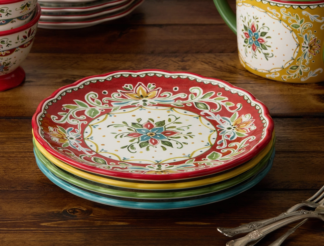 Provence Dinner Plate 11" Set of 4 Asst.
