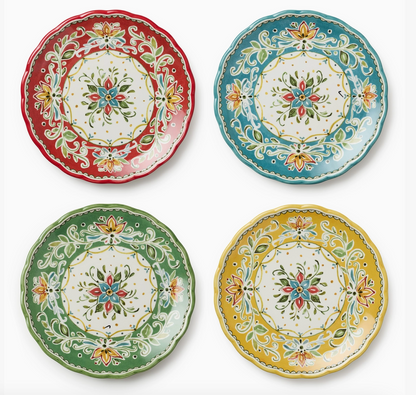 Provence Dinner Plate 11" Set of 4 Asst.