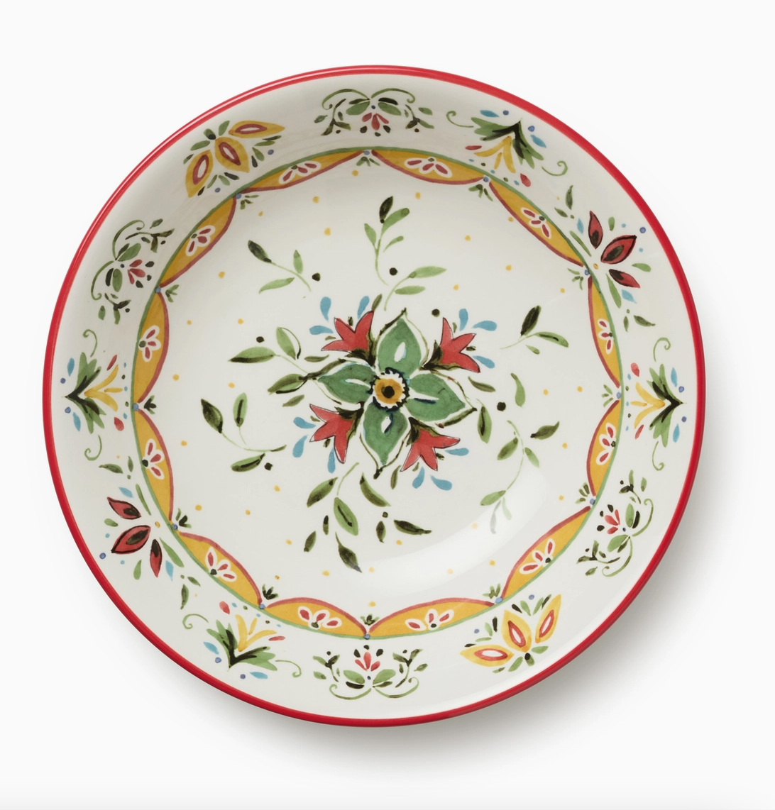 Provence Soup Bowl 9: X 2" Set of 4 Asst.