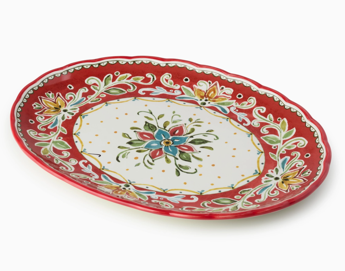 Provence Oval Platter 16" X 12"