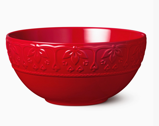 Provence Embossed Deep Bowl 10.5in X 5in