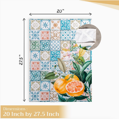 Agrume - Kitchen Towels 100% Cotton - Set of 3