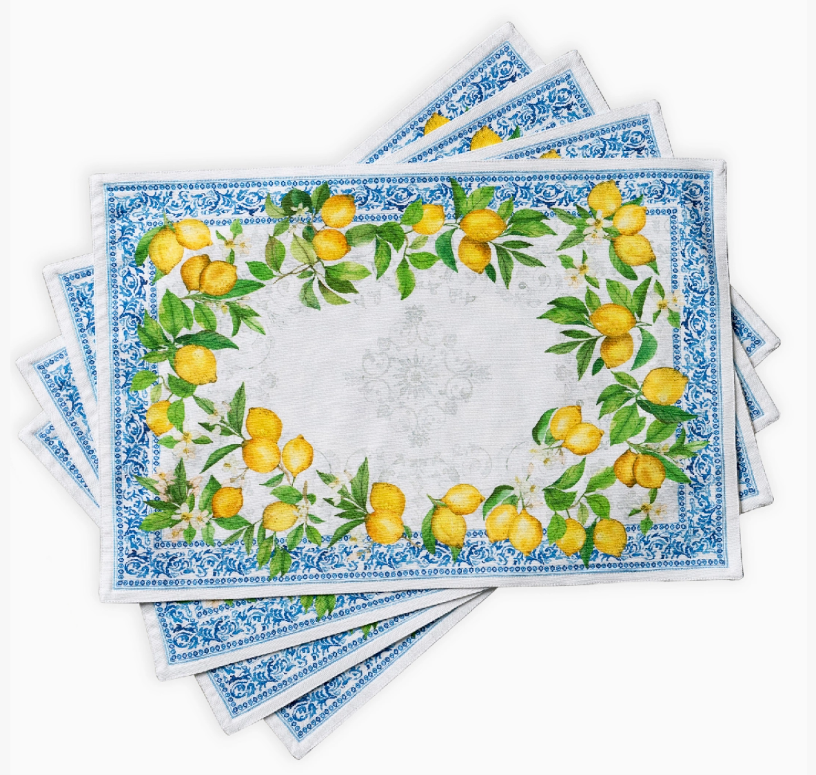 Cedrat - Placemats Set of 4 100% Cotton 13" X 19"