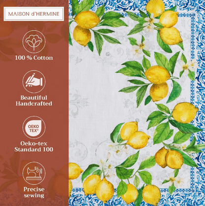 Cedrat - Placemats Set of 4 100% Cotton 13" X 19"