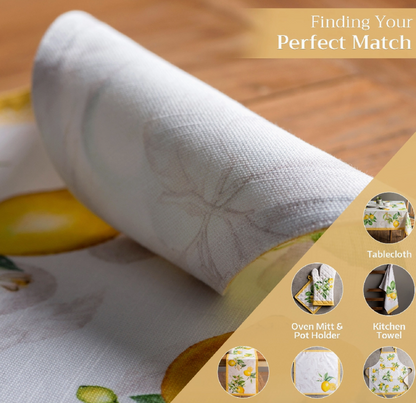 Limoncello - Placemats Set of 4 100% Cotton 13" X 19"