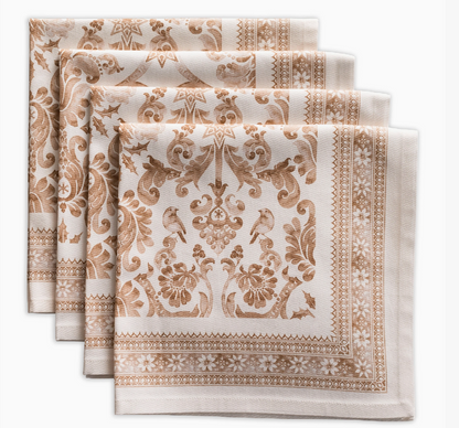 Allure - Napkins 100% Cotton 20" X 20" - Set of 4