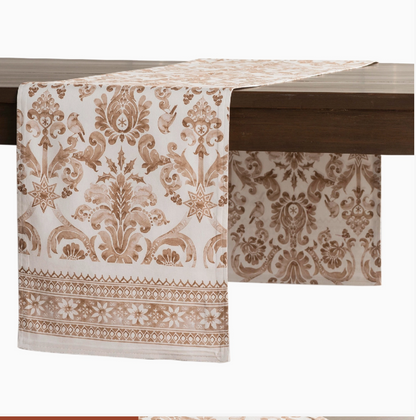 Allure - Table Runner 100% Cotton - Double Layer