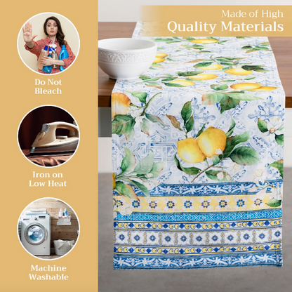 Citrus - Table Runner 100% Cotton - Double Layer