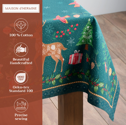 Hygge - 100% Cotton Tablecloths Asst. Sizes