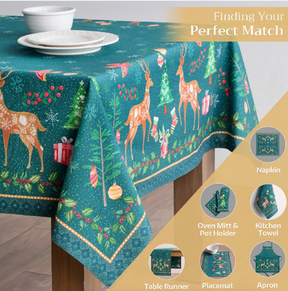Hygge - 100% Cotton Tablecloths Asst. Sizes