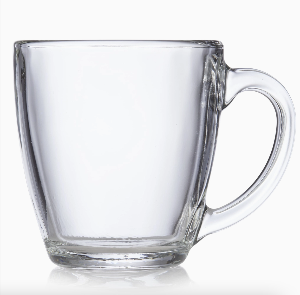 Libbey Tapered Glass Mugs, Set of 8