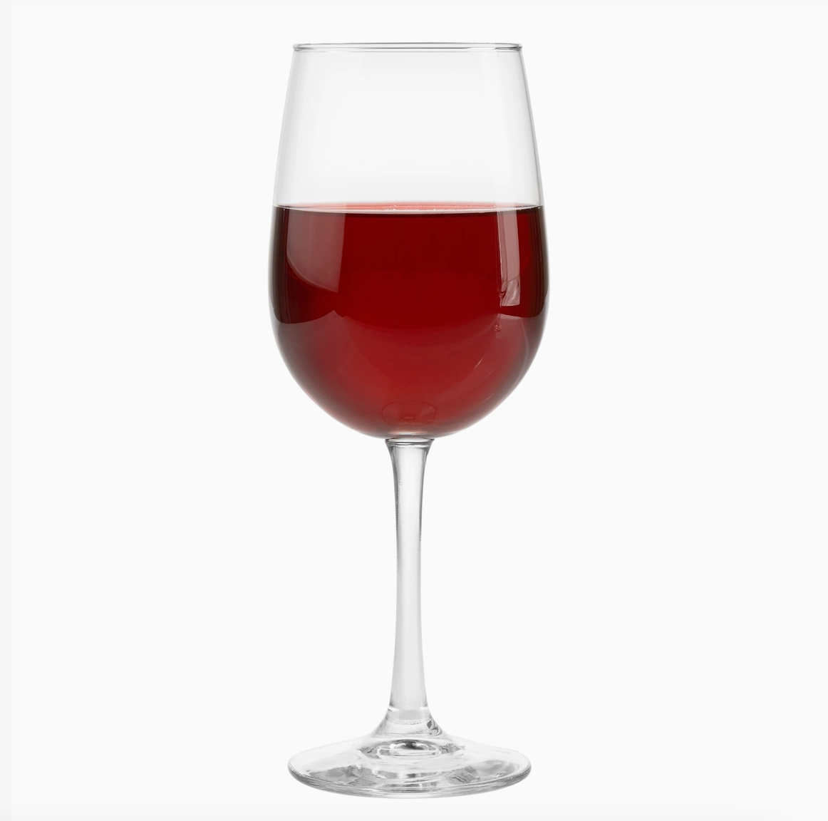 Libbey Vina Tall Wine Glasses, 18.5 Ounce, Set of 12