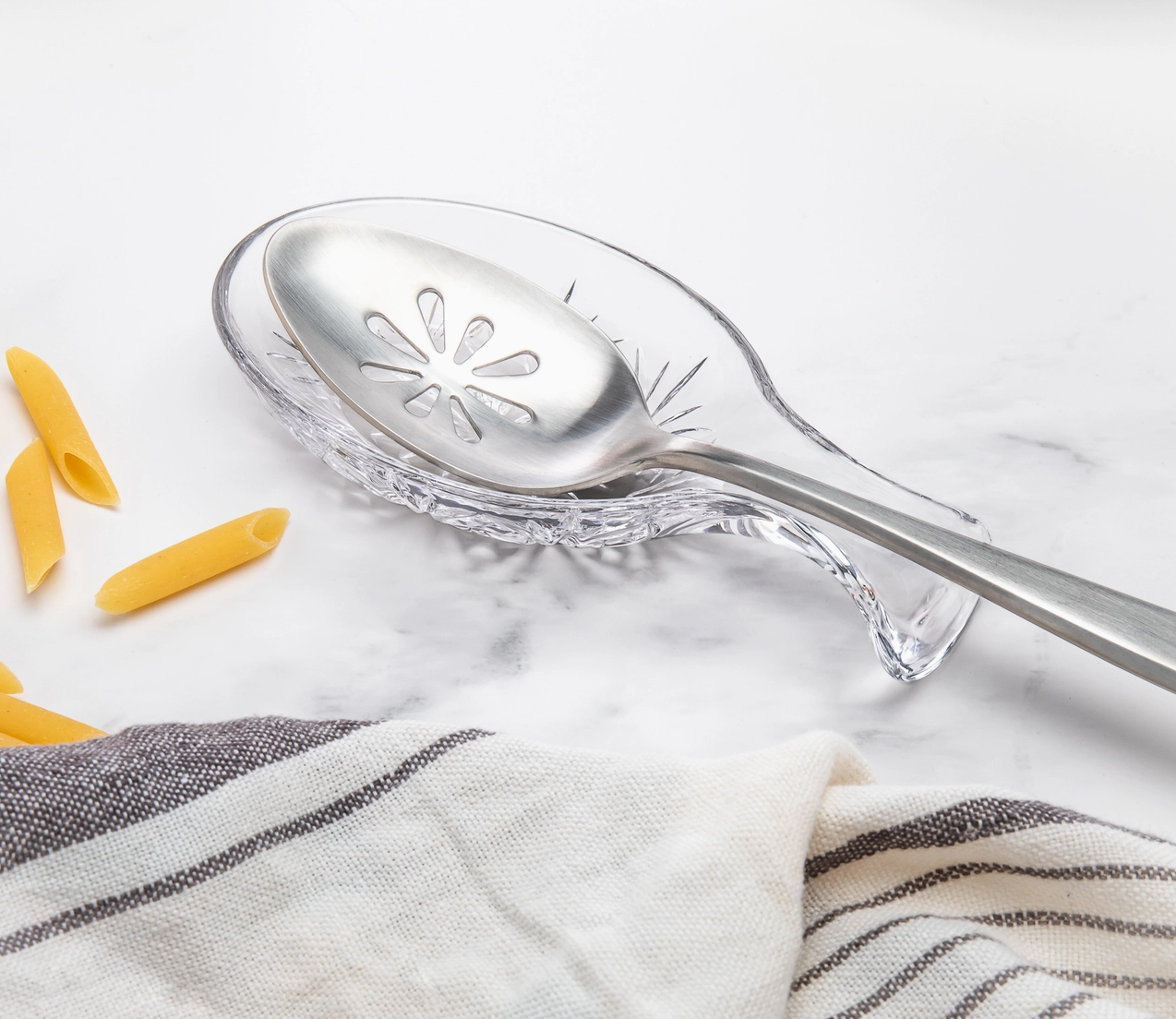 Dublin Crystal Glass Spoon Rest - NY Gift Boutique