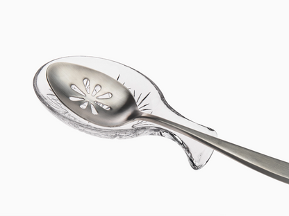 Dublin Crystal Glass Spoon Rest - NY Gift Boutique