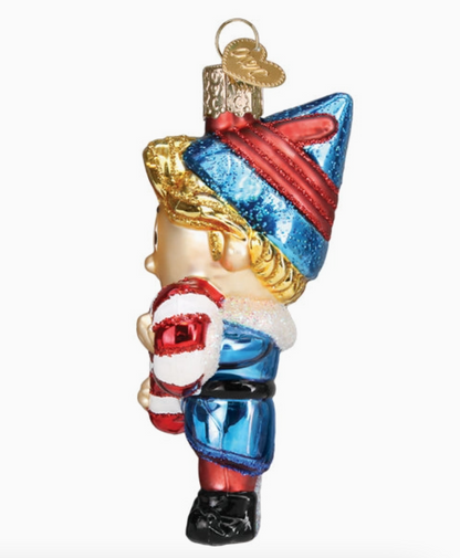 Hermey the Elf Ornament Blown Glass Ornament