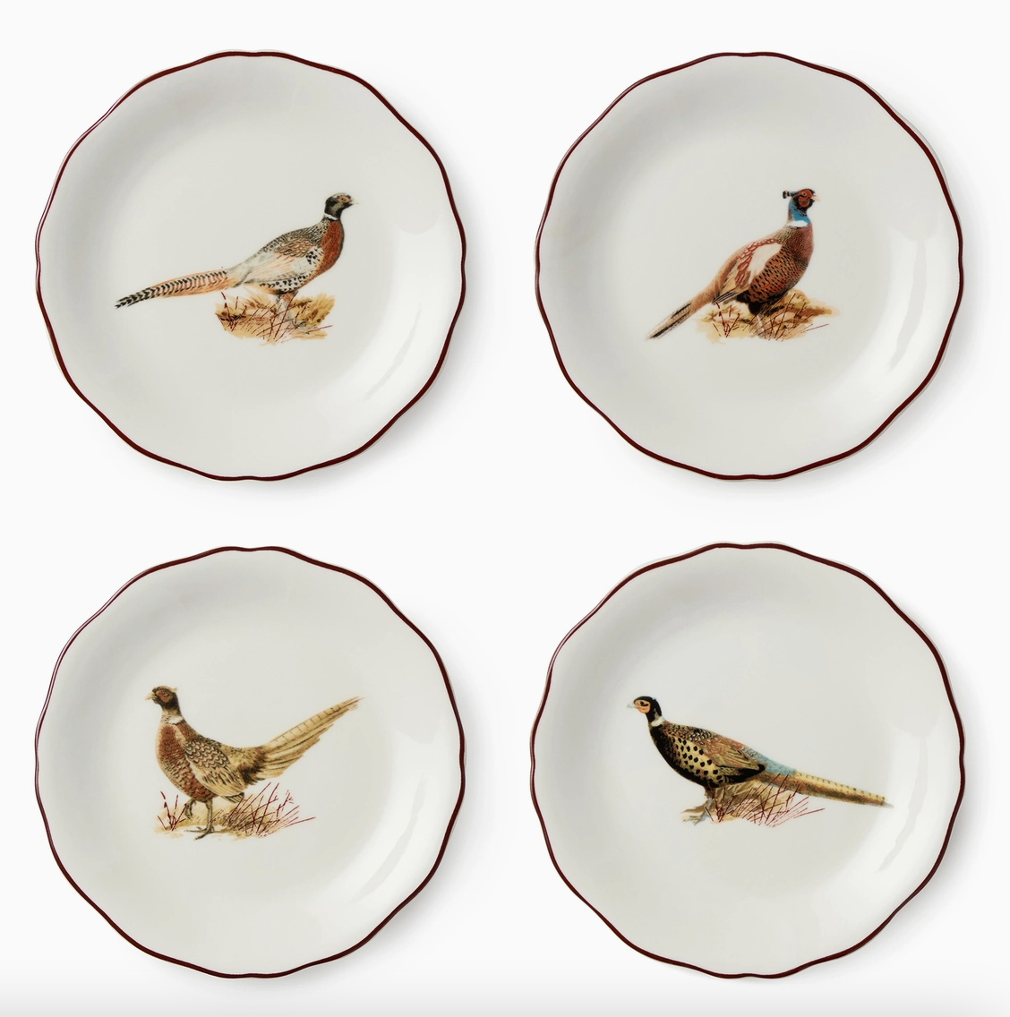 Pheasant Grove Canape Plates