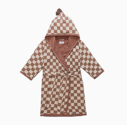 Toddler & Kids Hooded Bath Robe