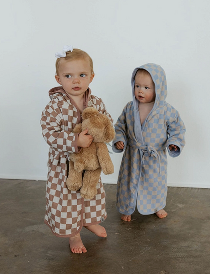 Toddler & Kids Hooded Bath Robe