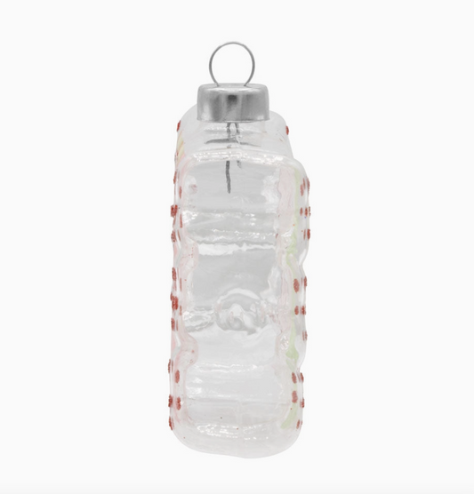 Smarties Three-in-a-Row Candy Glass Christmas Ornament – Officially Licensed