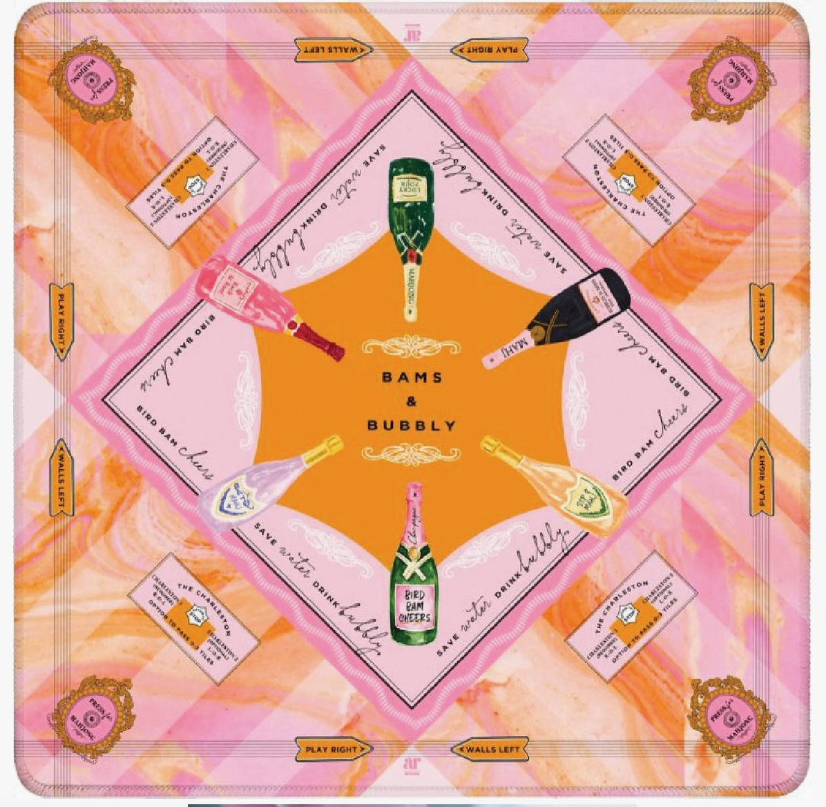 Bams & Bubbly Mahjong Mat