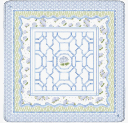 House of Hydrangea Mahjong Mat