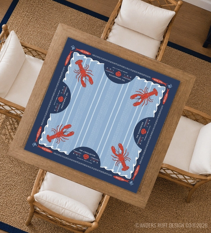 Harbor House Mahjong Mat