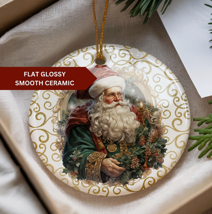 Vintage Old World Santa Christmas Ornament