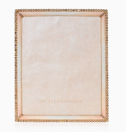 Jay Strongwater Laetitia Stone Edge 8" x 10" Frame – Boudoir