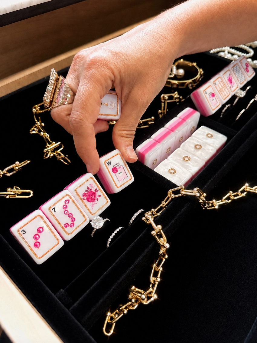 Eau De Mahj Luxury Mahjong Tile Set by Anders Ruff Design Co. – Pre-Order