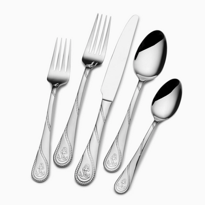 Towle Everyday Anchor 20-Pc Stainless Steel Flatware Set – Service for 4