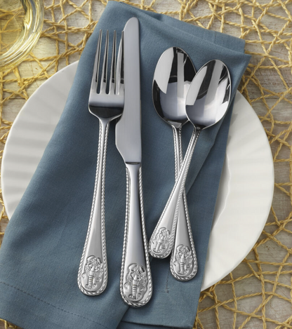 Towle Everyday Lobster 16-Piece Stainless Steel Flatware Set – Service for 4