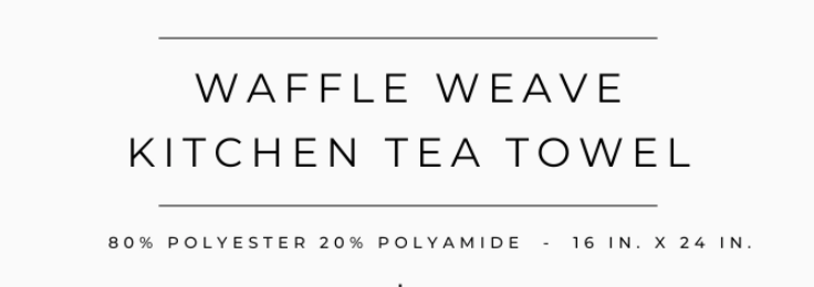 Custom Fall in a Small Town Waffle Weave Kitchen Towel – City & ZIP Code