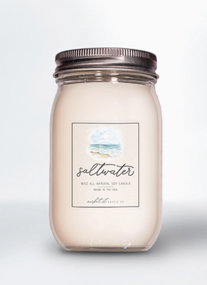 Saltwater Classic Soy Candle – 16 oz