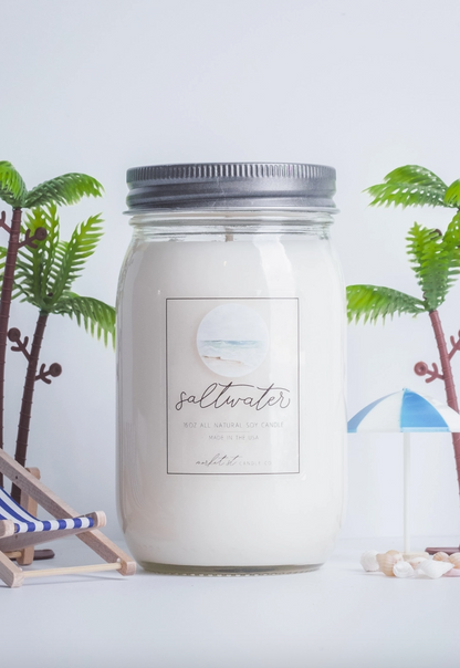 Saltwater Classic Soy Candle – 16 oz