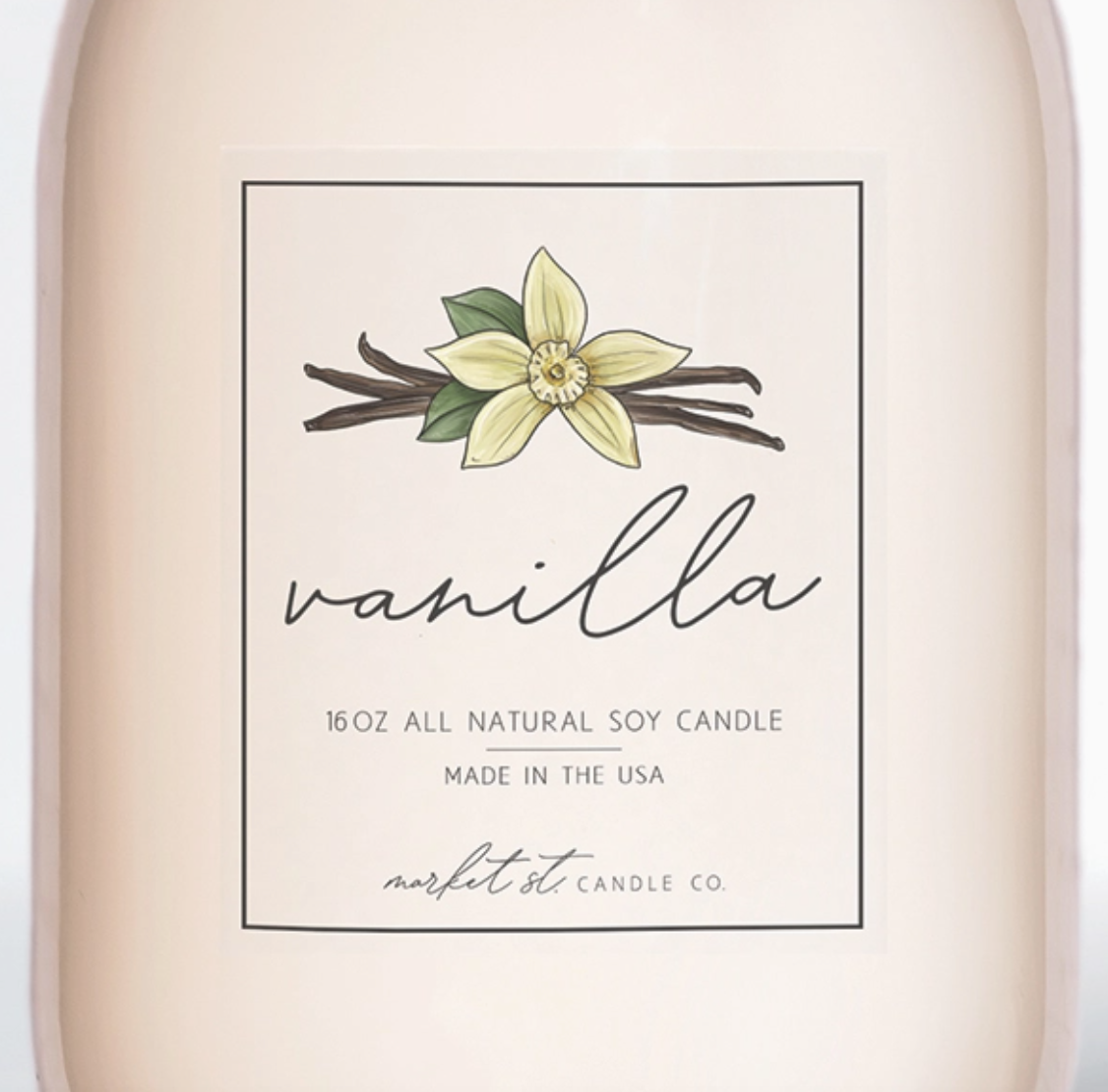 Vanilla Classic Soy Candle – 16 oz