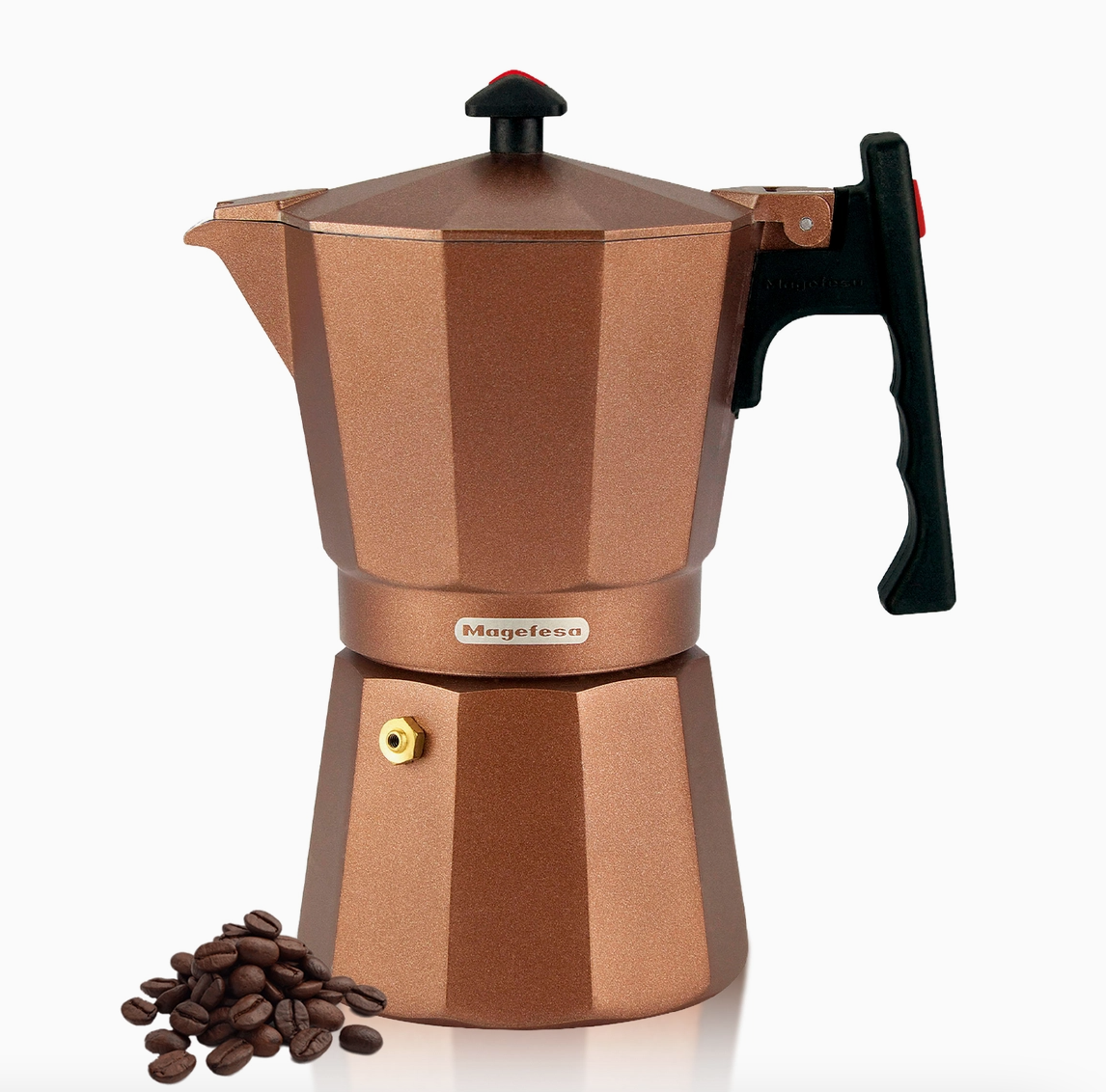 Magefesa Colombia Brown 6-Cup Stovetop Espresso Maker