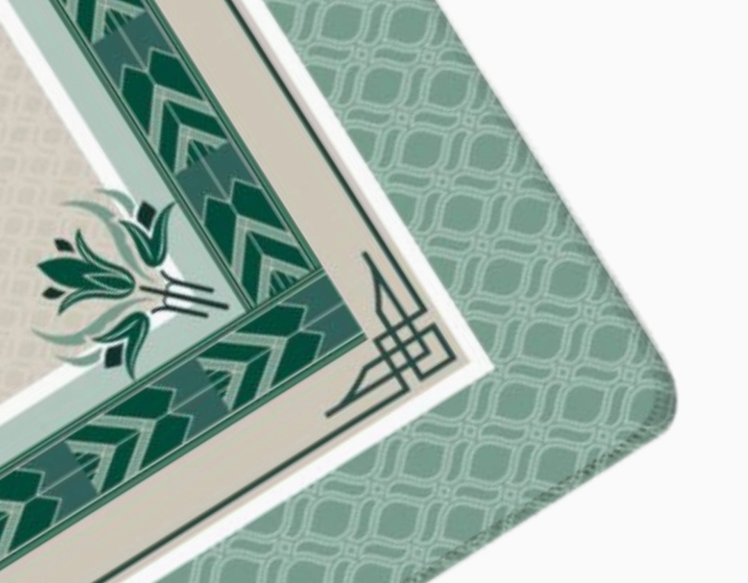 Gatsby's Feathered Affair Mahjong Mat – 33" x 33" | Anders Ruff
