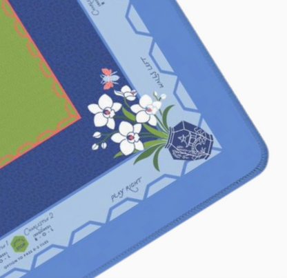Bams & Bees Mahjong Mat – 33" x 33" | Anders Ruff