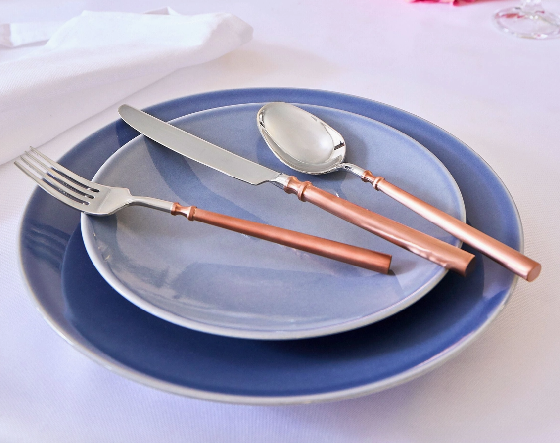 Regal Copper Handle 20-Piece Flatware Set – Service for 4