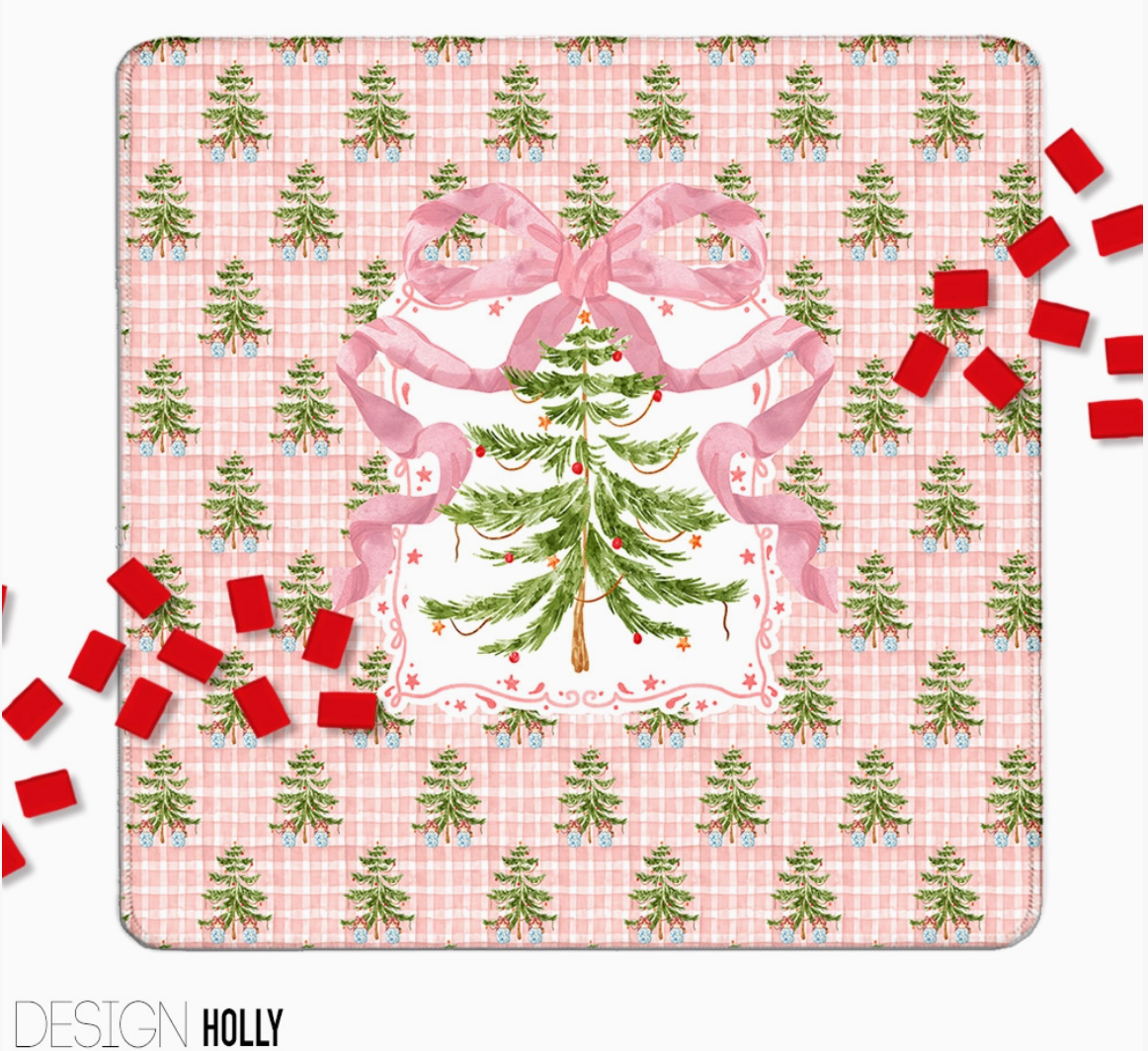 Christmas Mahjong Mat – Festive Holiday Designs | 24 Designs