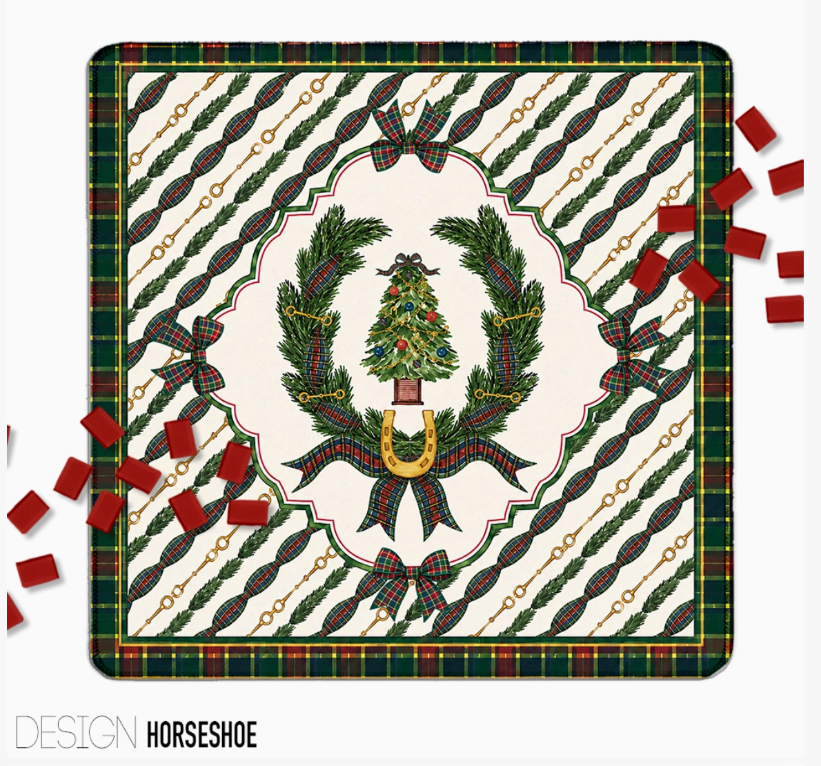 Christmas Mahjong Mat – Festive Holiday Designs | 24 Designs