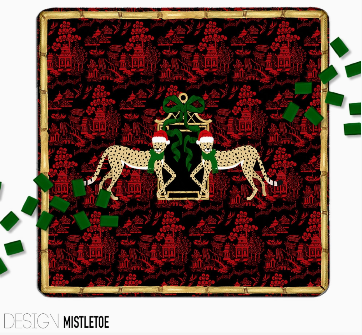 Christmas Mahjong Mat – Festive Holiday Designs | 24 Designs
